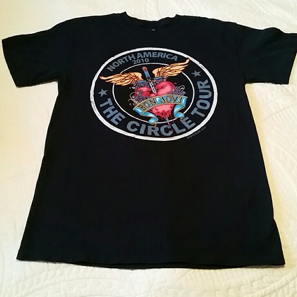 unbranded Tops - Bon Jovi The Circle Tour Black T-shirt Small